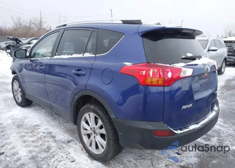 2015 Toyota Rav4 Limited из США, поврежденный, VIN 2T3DFREV1FW401229